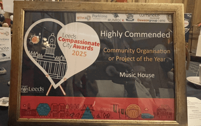 Music House Celebrated at Leeds Compassionate City Awards