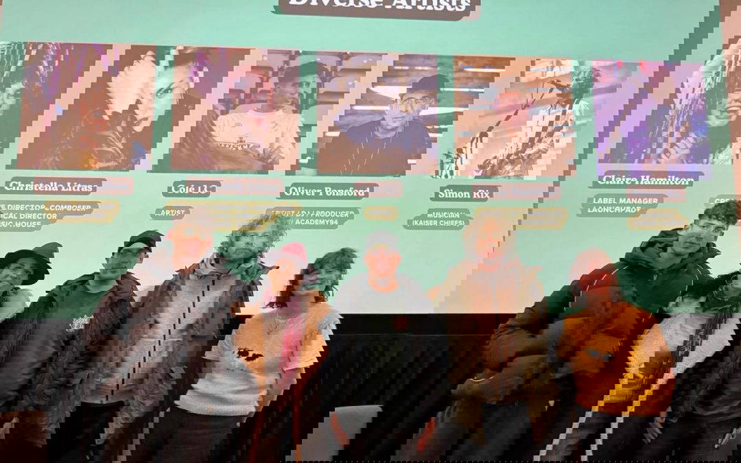 Christella Litras inspires young people at Launchpad careers day